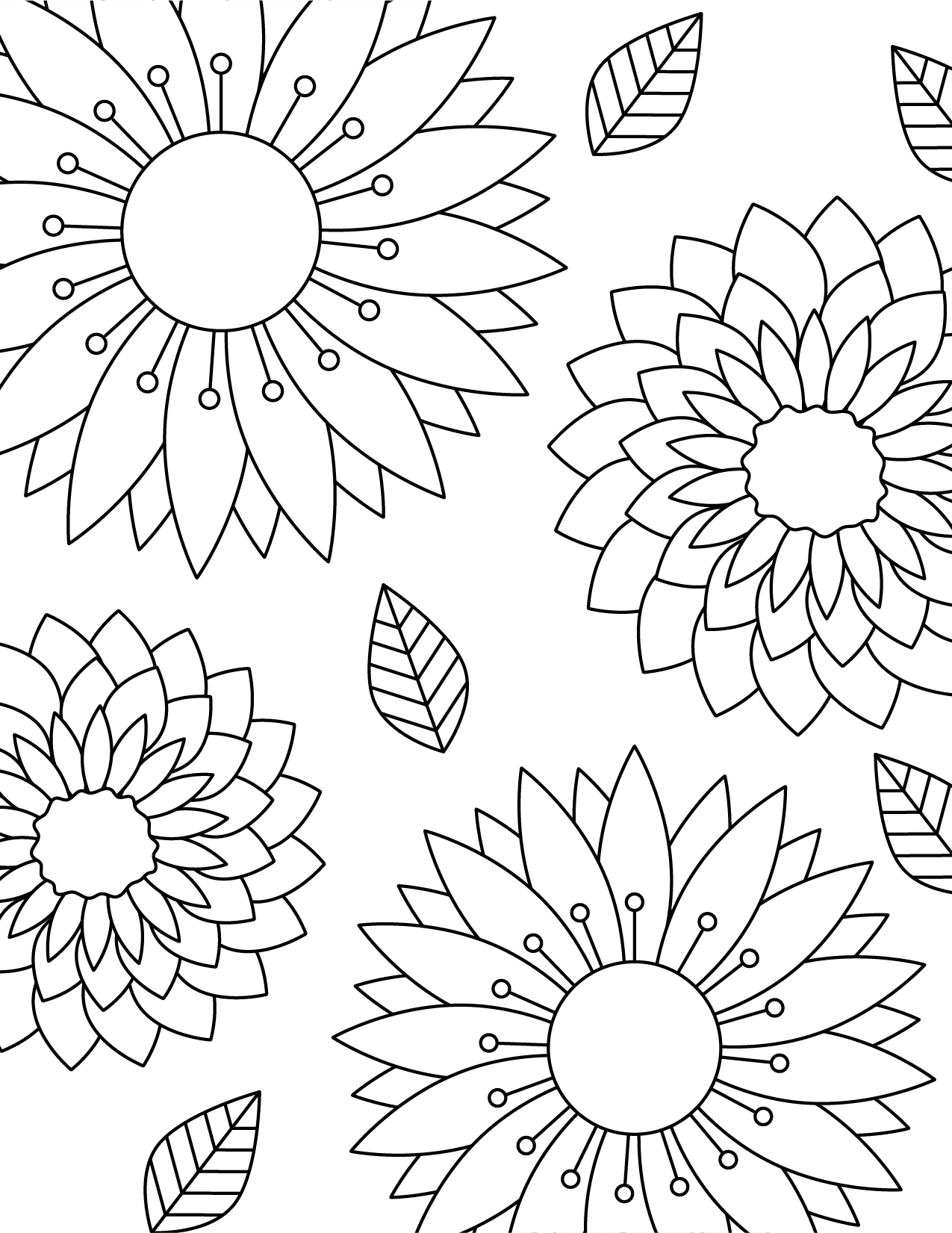 10 Free Coloring Pages For Teens