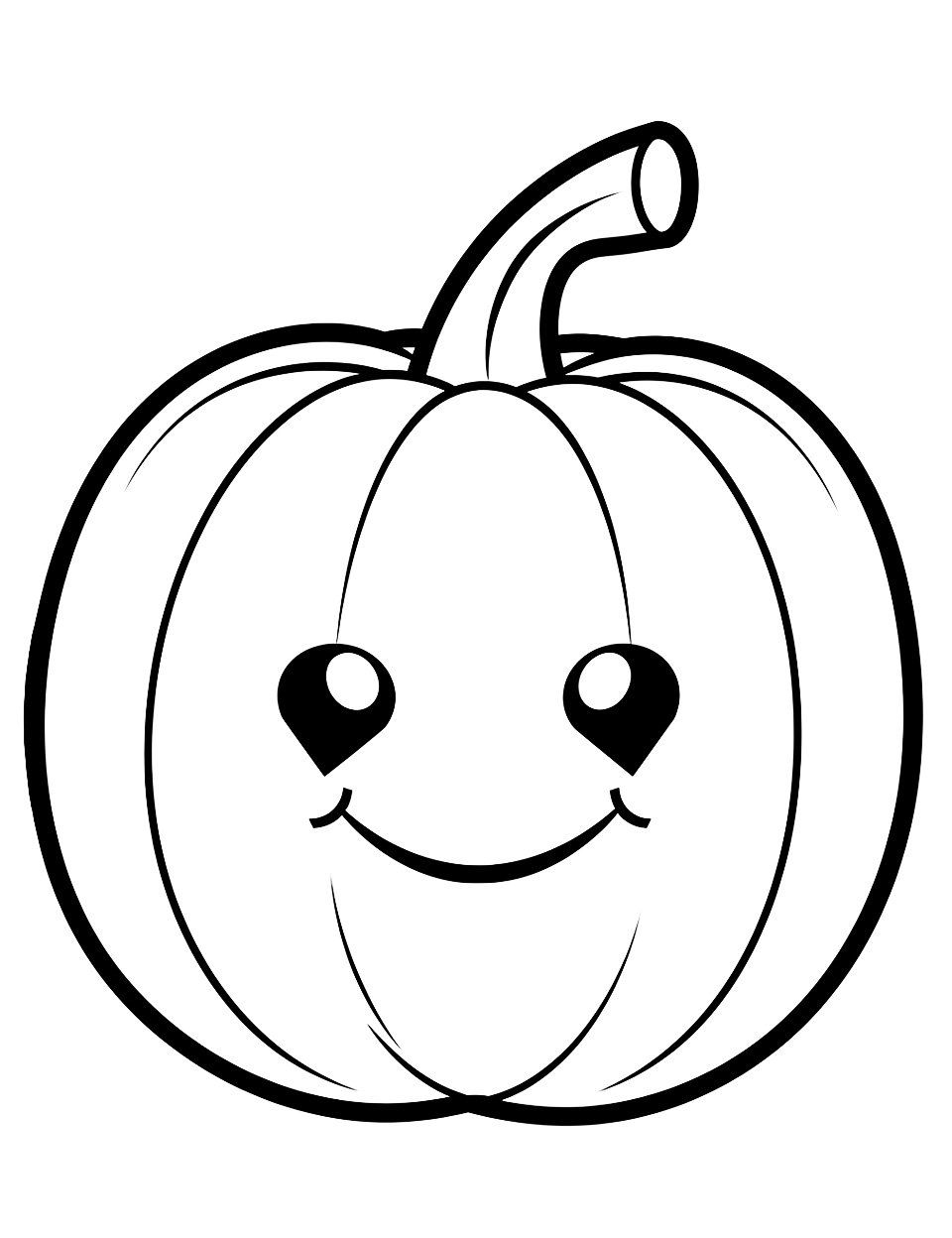 25 Pumpkin Coloring Pages Free Printable Sheets Skabelon Tegning 