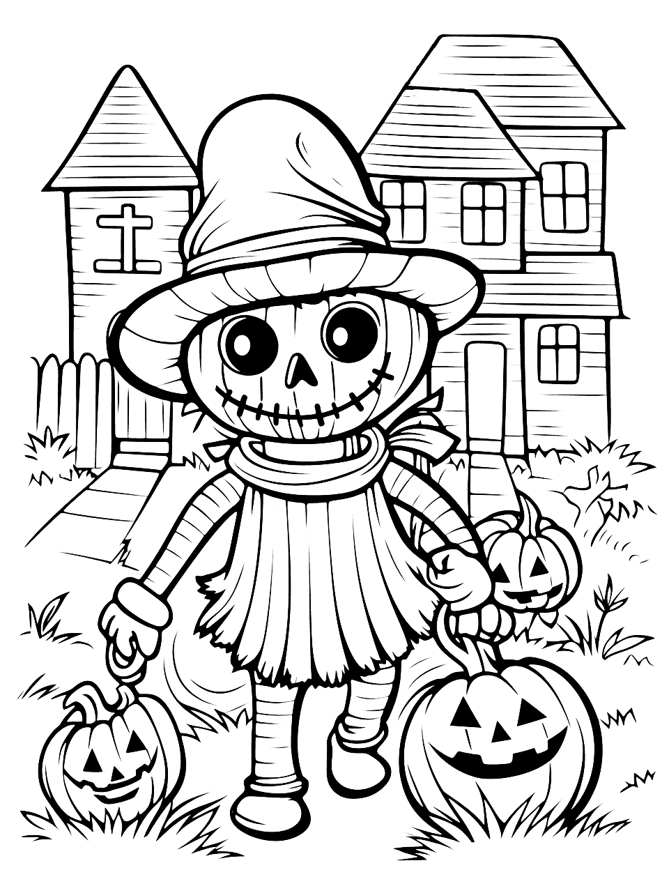 50 Halloween Coloring Pages Free Printable Sheets Artofit