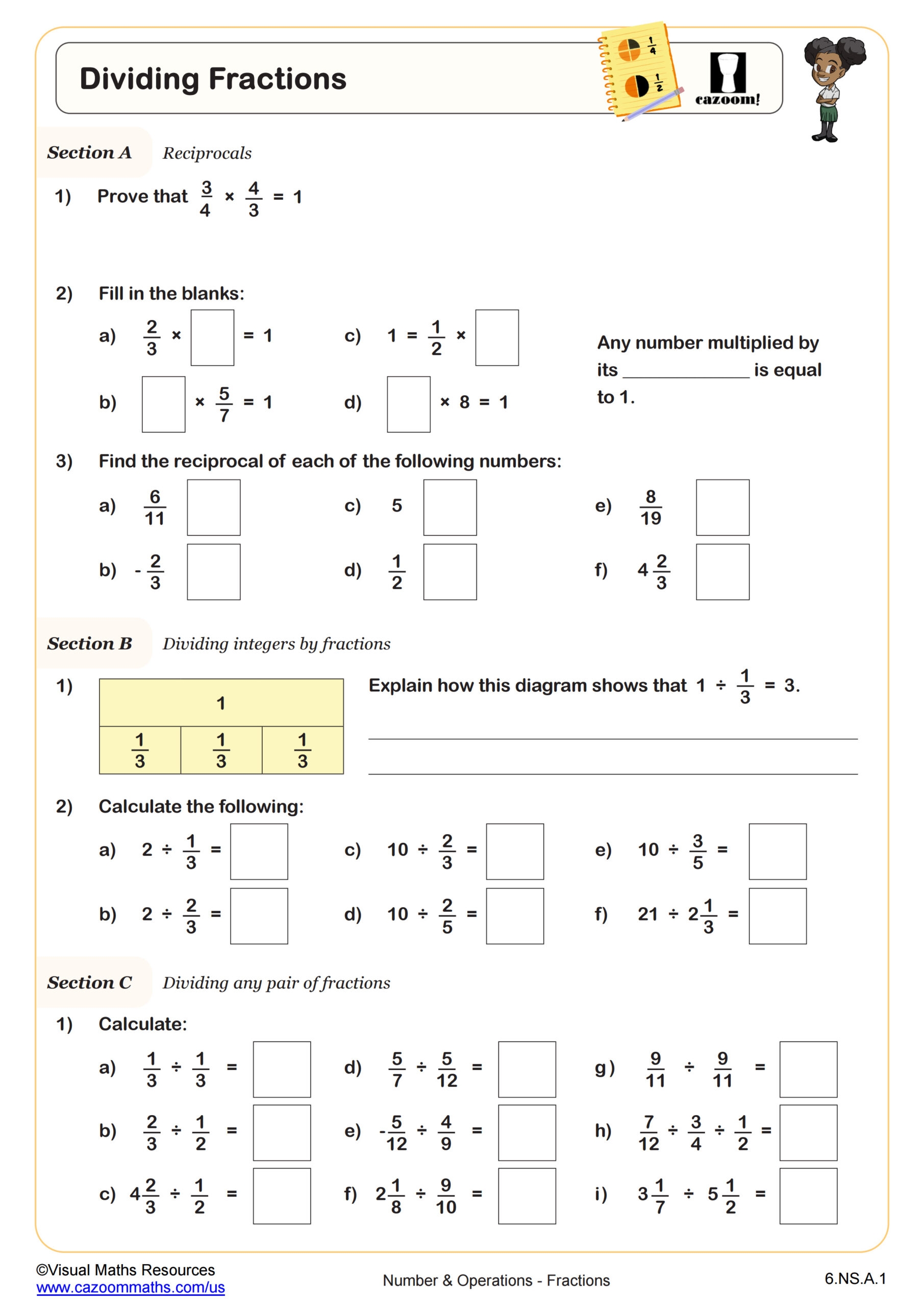 6th Grade Math Worksheets Printable PDF Worksheets Worksheets Library