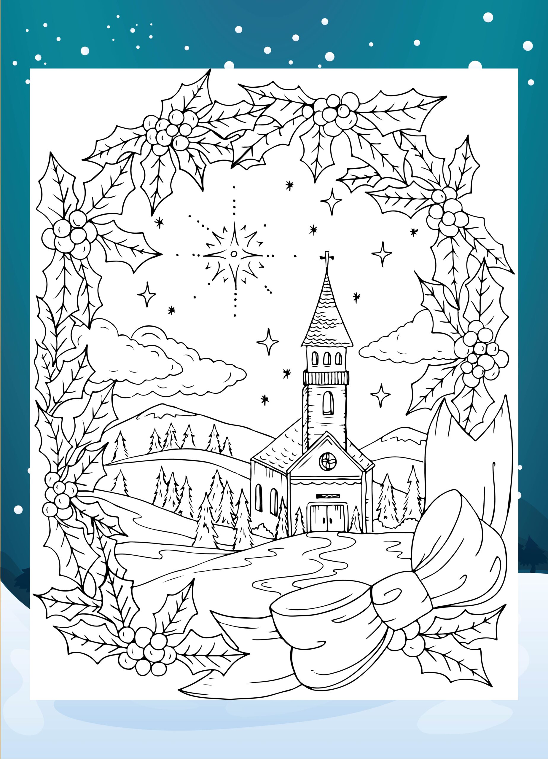 7 Best Printable Christmas Activity Sheets Printablee