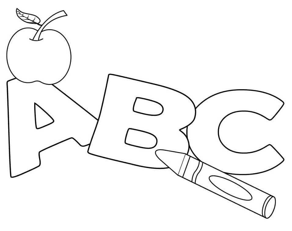 Abc Coloring Sheets Printable