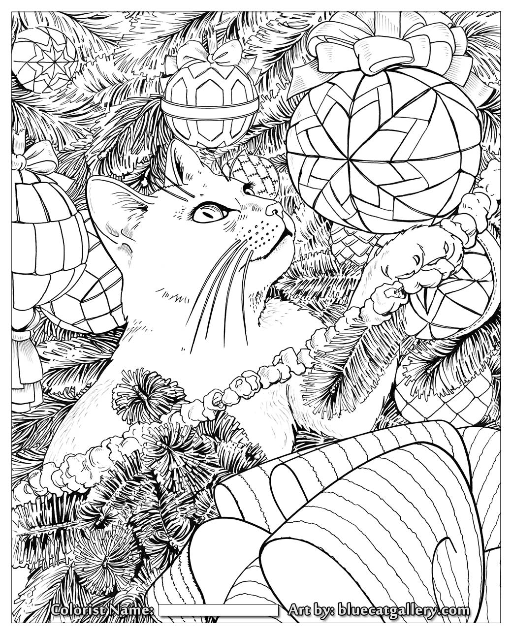 Adult Christmas Coloring Pages Coloring Home