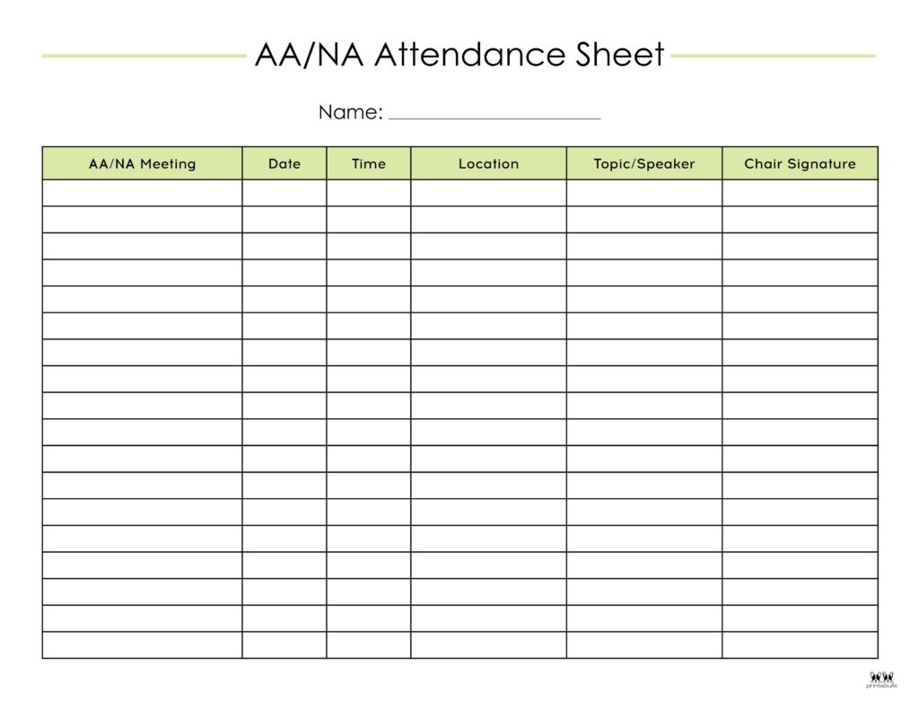 Attendance Sheet July 2024 Printable Calendar 2024