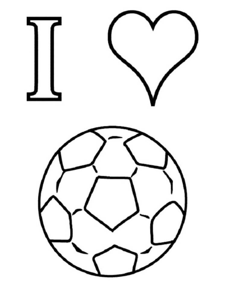 Baseball Soccer Ball And Football Coloring Page Sports Football 