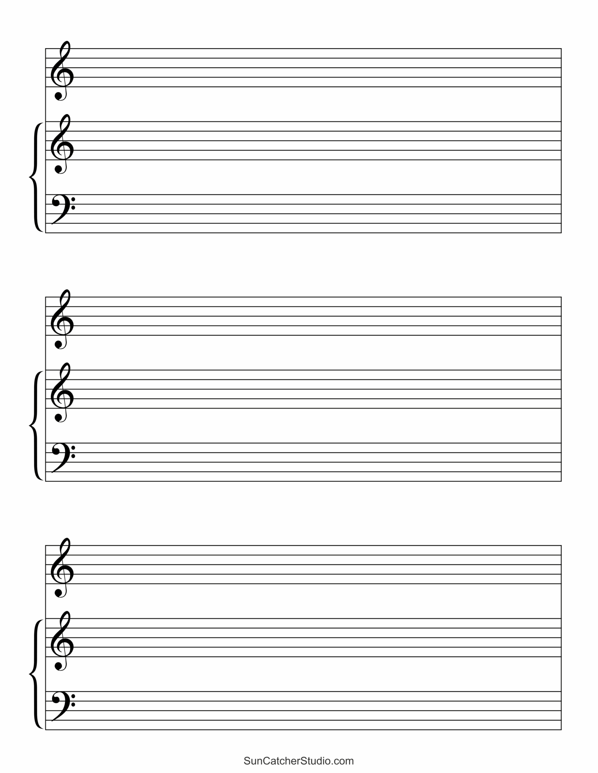 Blank Sheet Music Free Printable Staff Paper Free Printables Blank Sheet Music Free Printable Staff Paper Free Printables