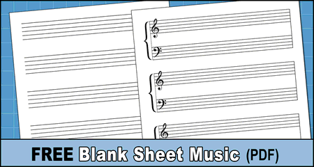 Blank Sheet Music Free Printable Staff Paper Free Printables 
