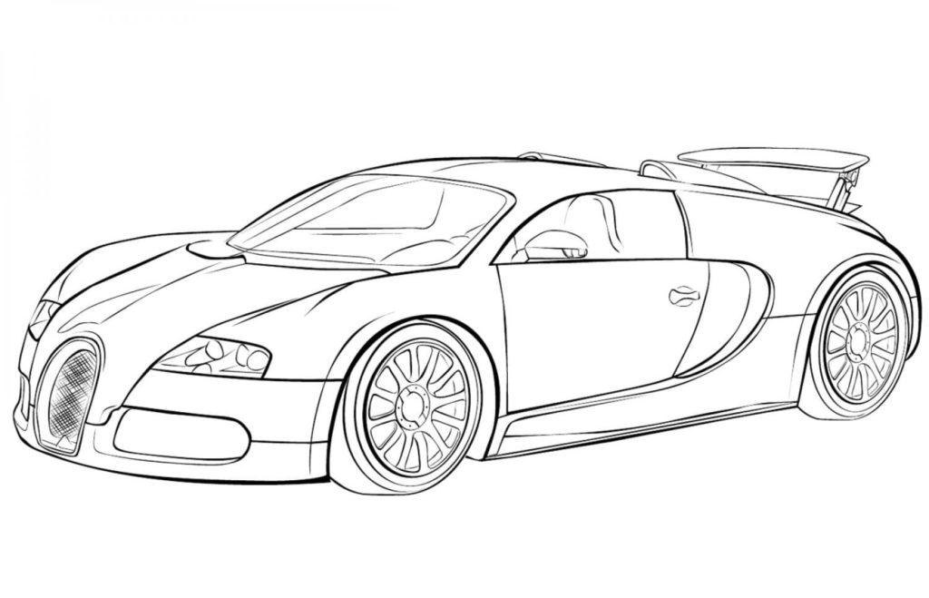 Car Coloring Sheets Printable