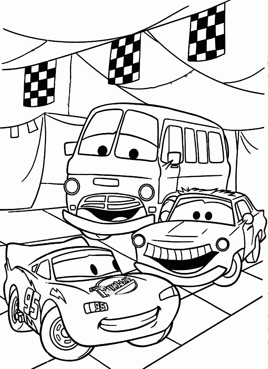 Cars Coloring Sheets Printable