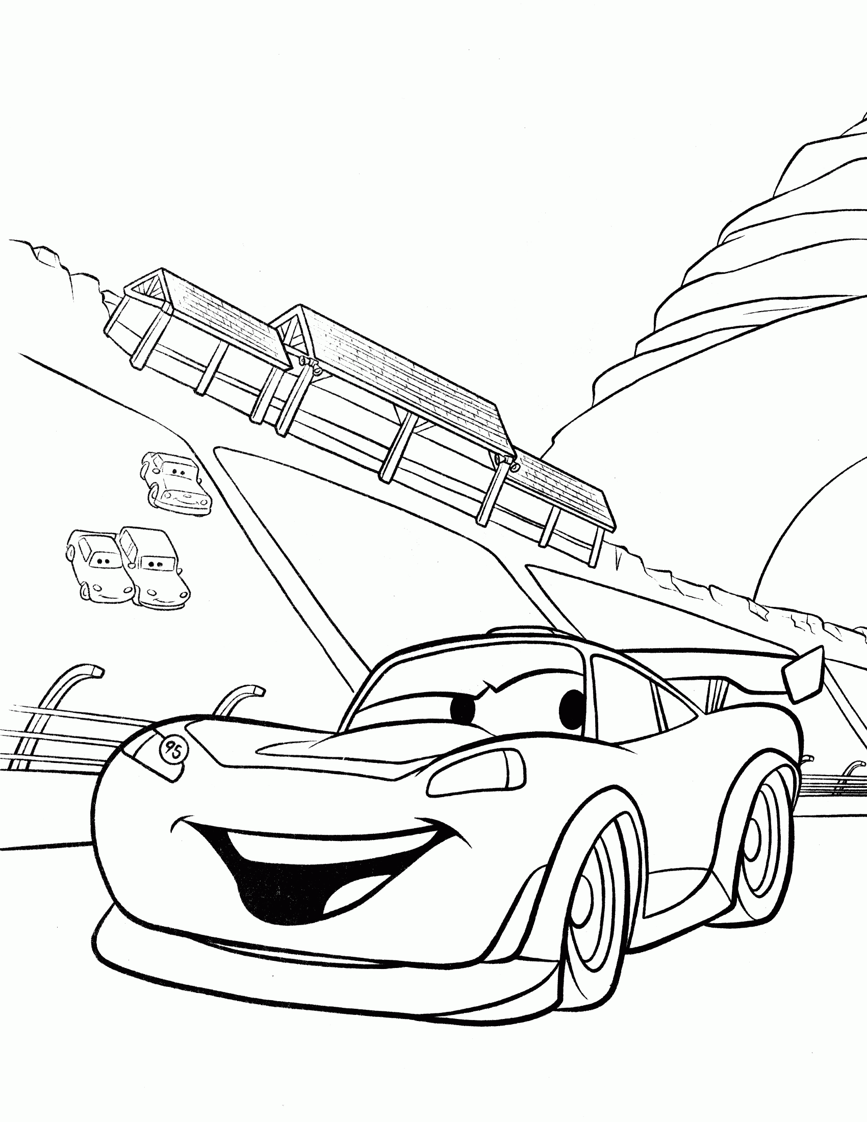 Cars Coloring Sheets Printable