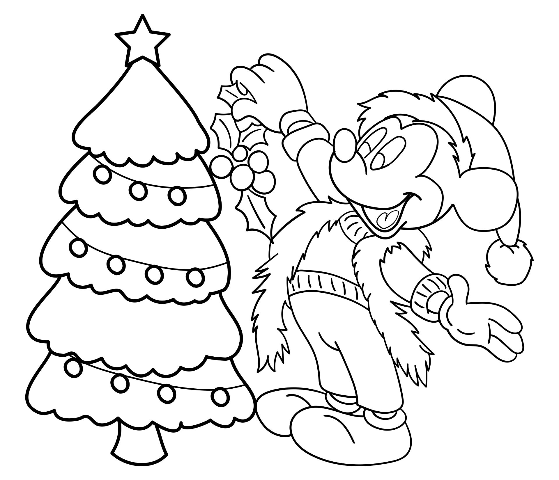 Christmas Coloring Sheets Disney 10 Free PDF Printables Printablee