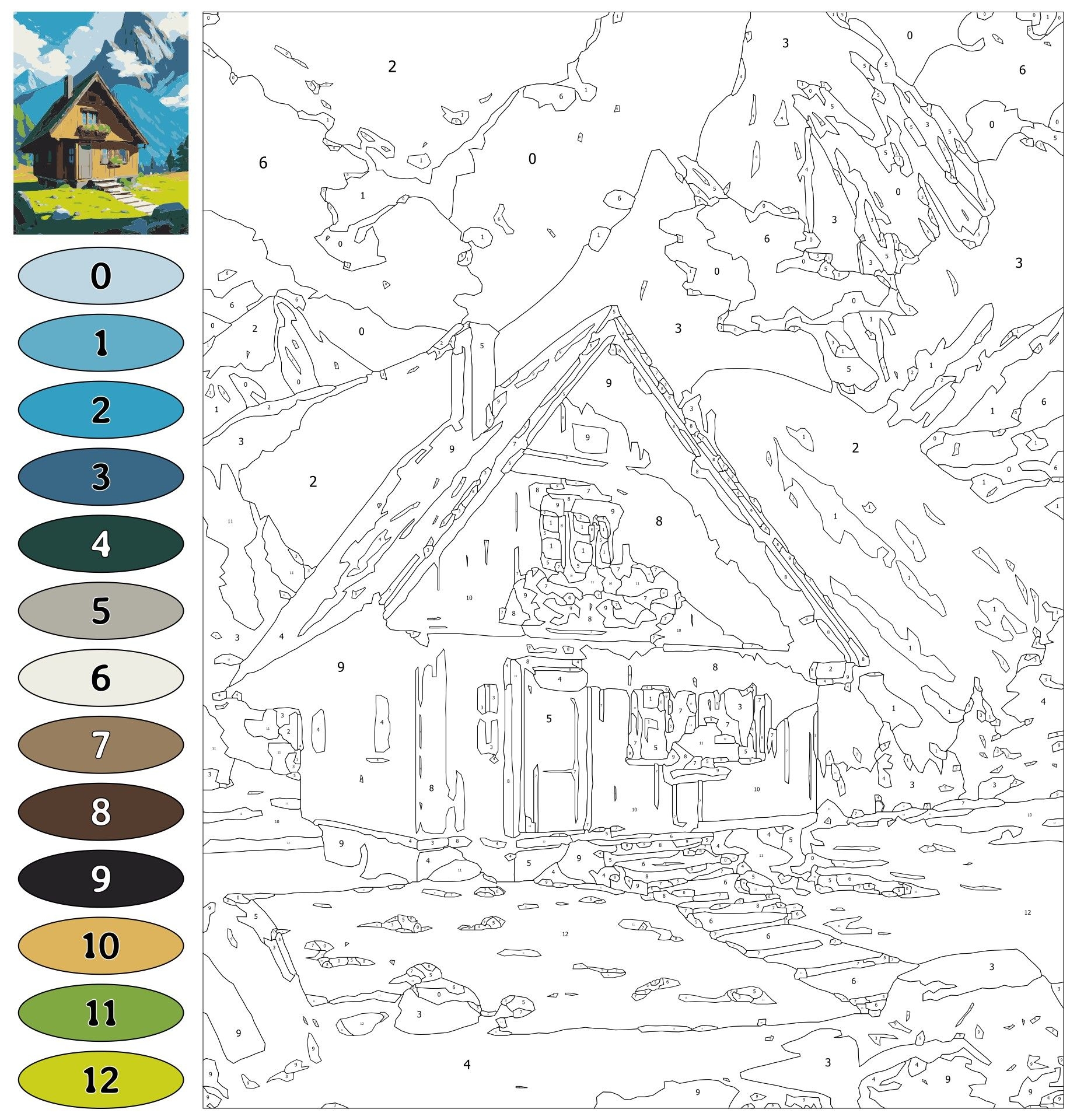 Color By Number For Adults 20 Free Pdf Printables Artofit