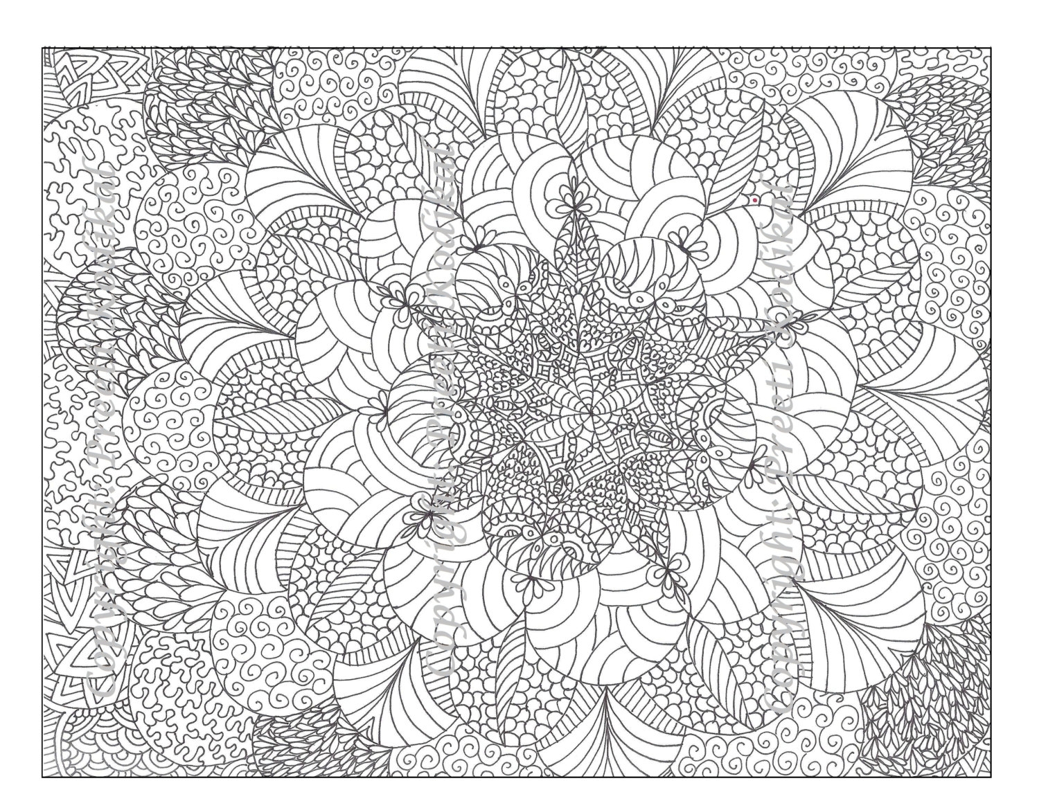 Coloring Pages For Adults Printable Free Printable Abstract Coloring 