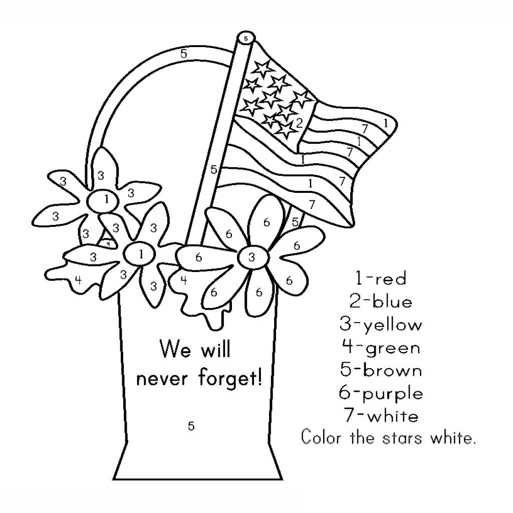 Coloring Pages Veterans Day Printables Dev onallcylinders