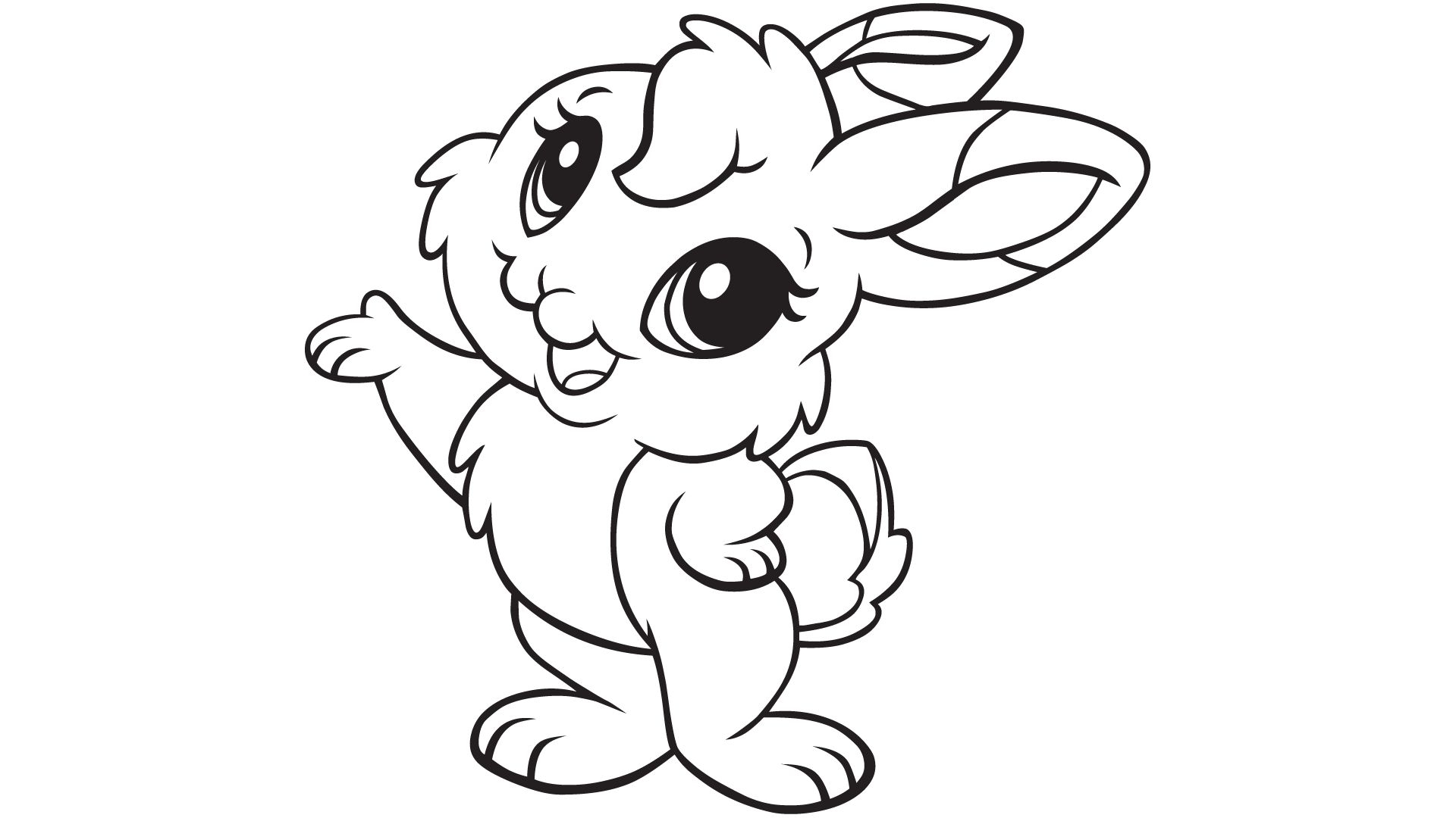 Coloring Sheets Printable Bunny