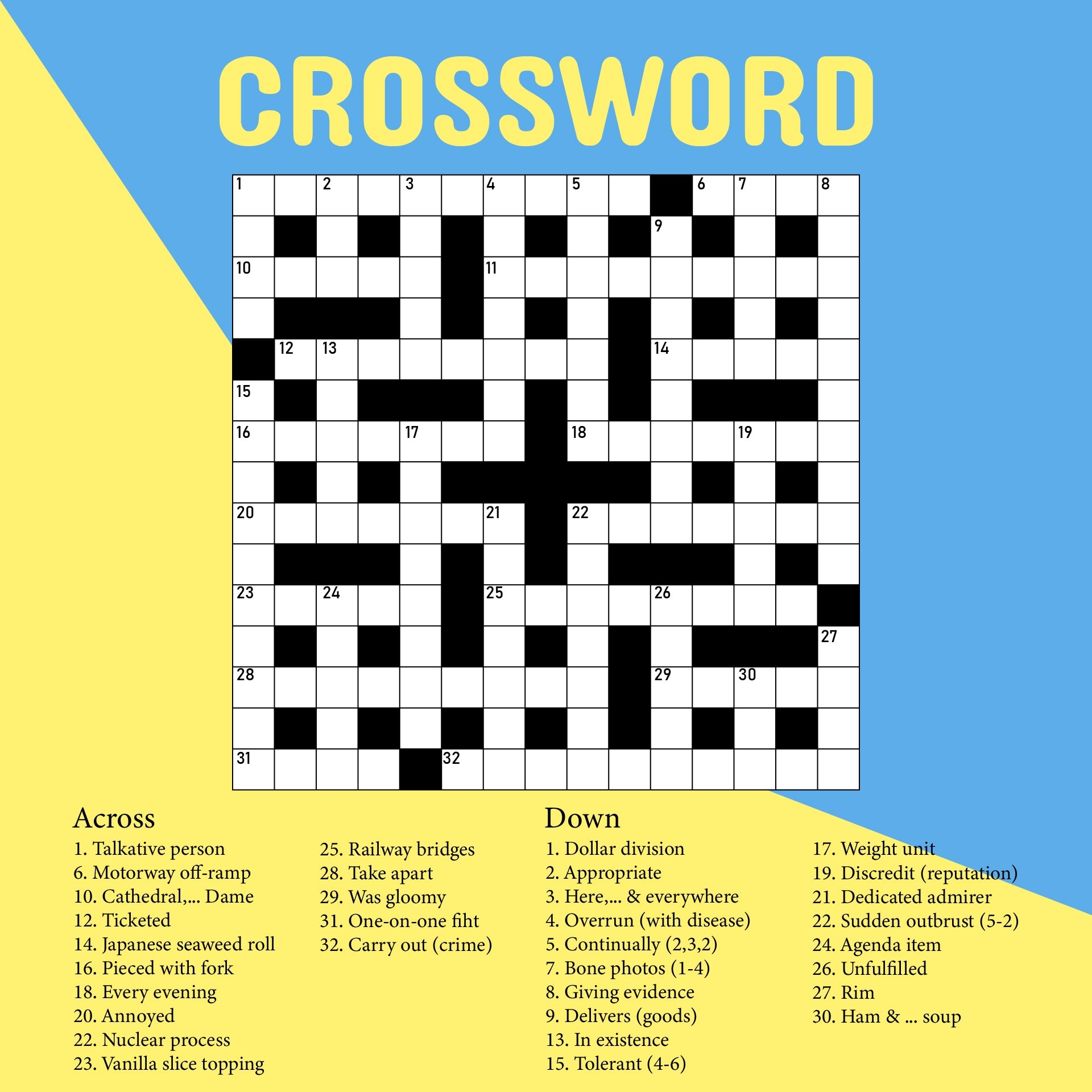 Crosswords For Adults 13 Free PDF Printables Printablee