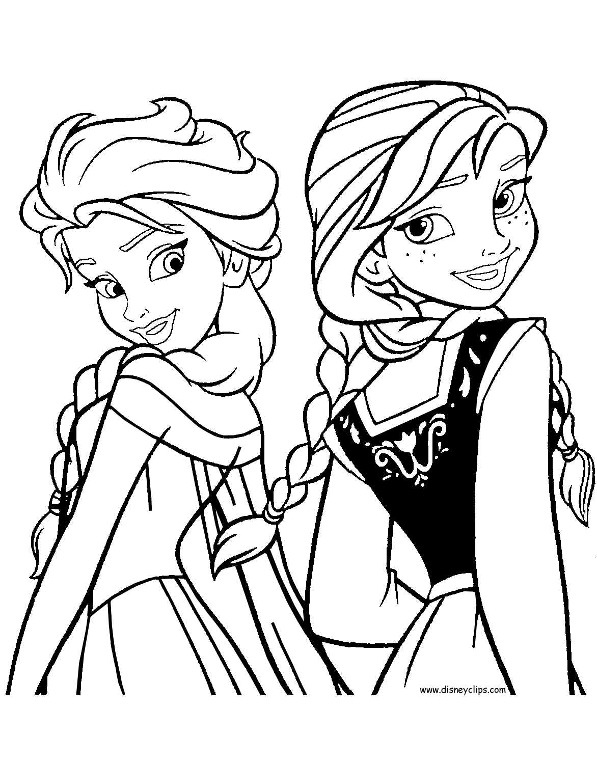 Disney Frozen Printable Coloring Pages At GetDrawings Free Download