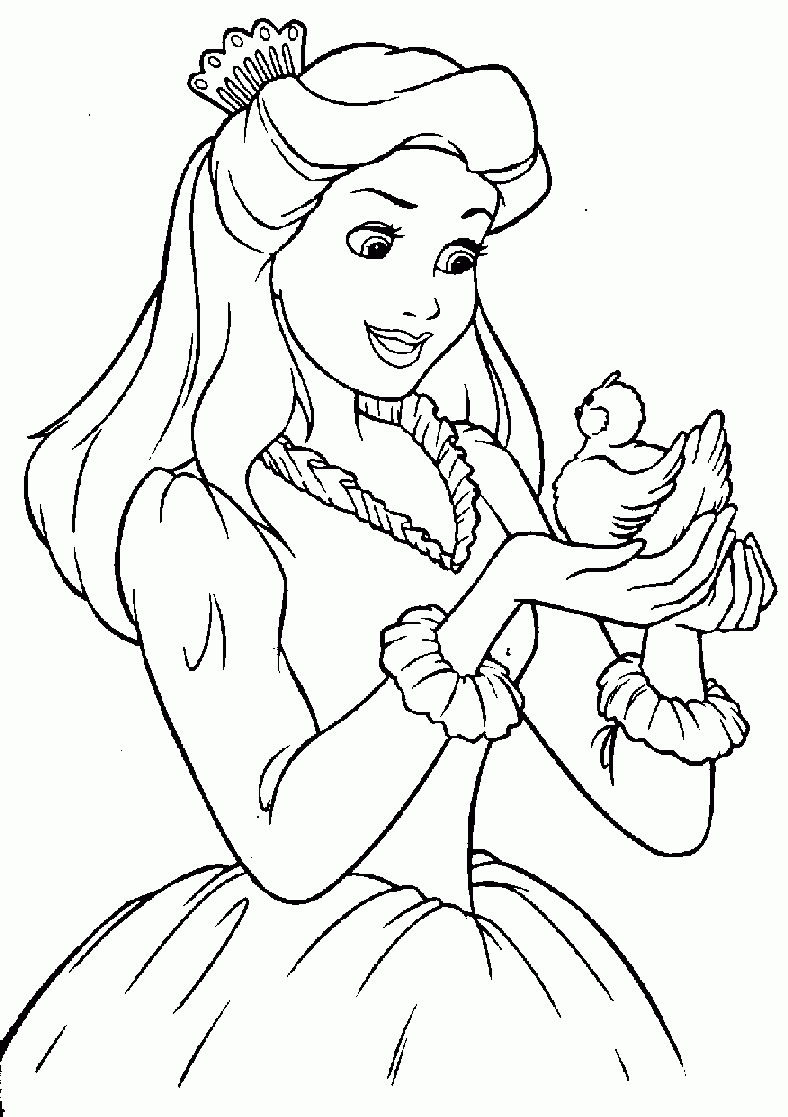 Disney Princess Coloring Pages
