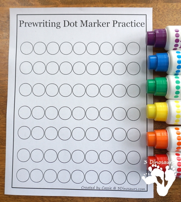 Dot Marker Printable Sheets Free Printable Worksheet