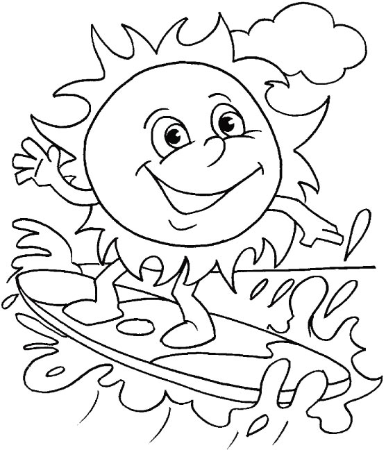 Download Free Printable Summer Coloring Pages For Kids 