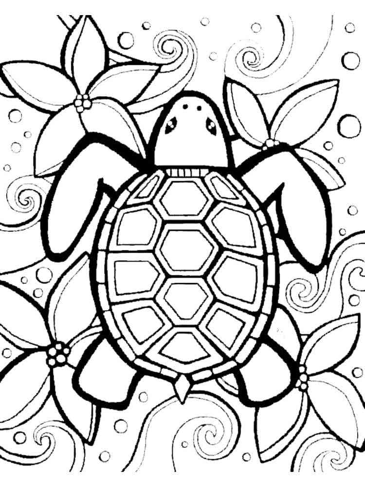 Easy Coloring Pages For Adults