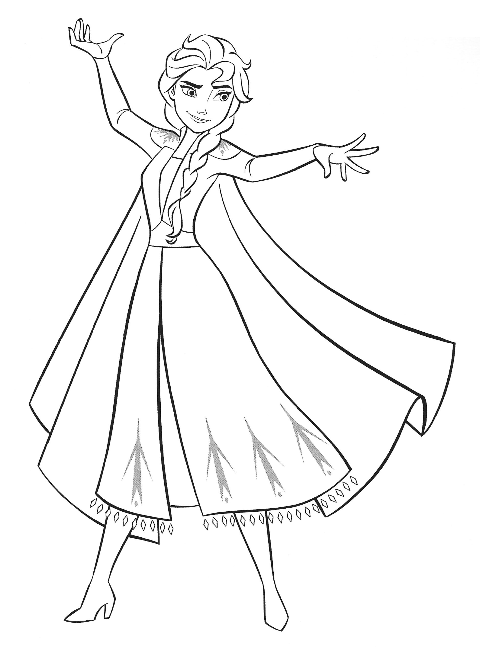 Elsa Coloring Pages Printable