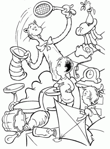 Exemplary Dr Seuss Printable Coloring Sheets Editable Summer Chore Chart
