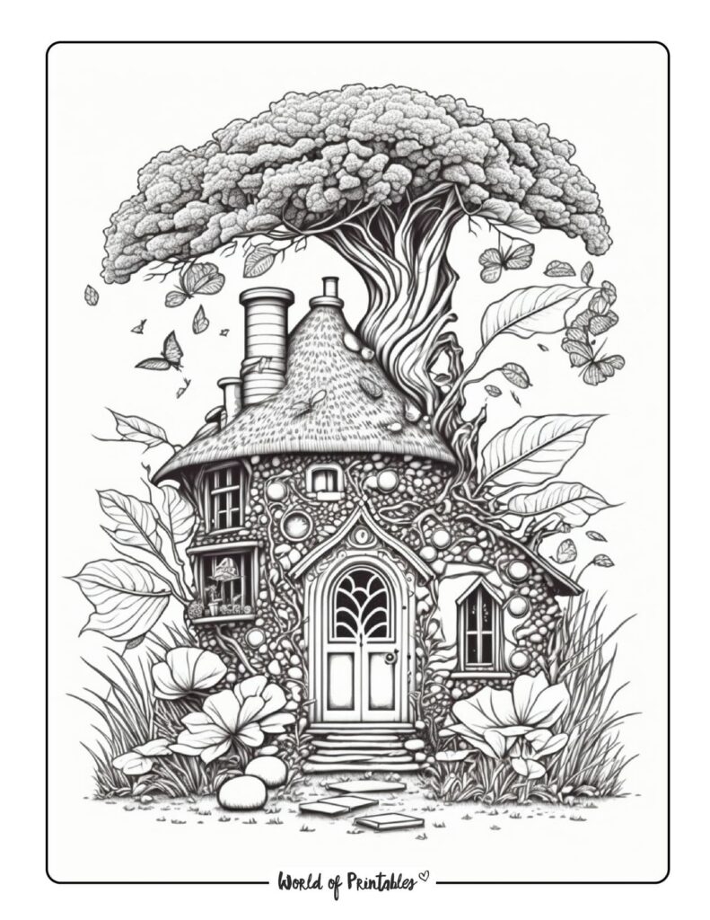 Fantasy Coloring Pages World Of Printables