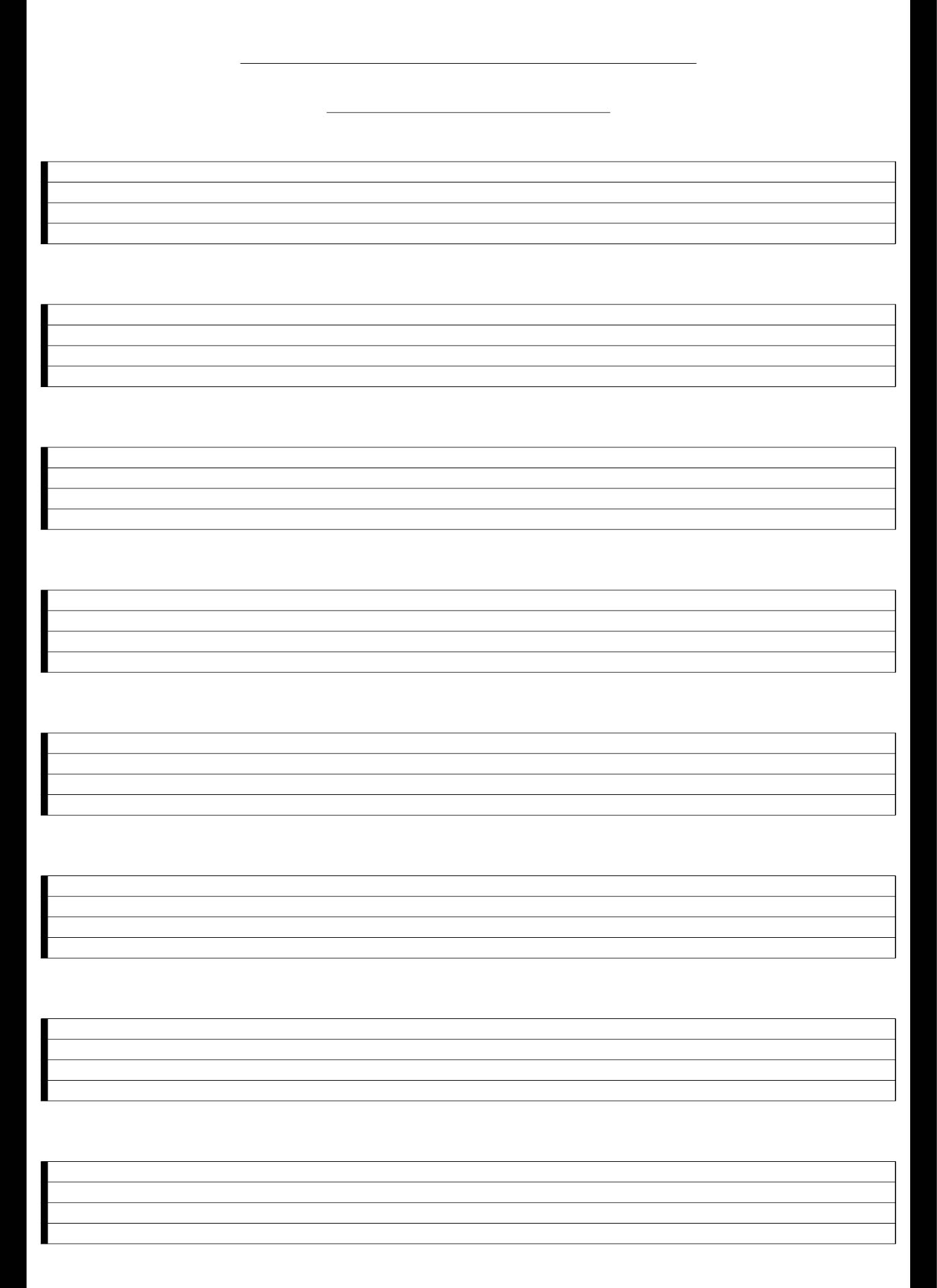Free Blank Music Sheets Printable