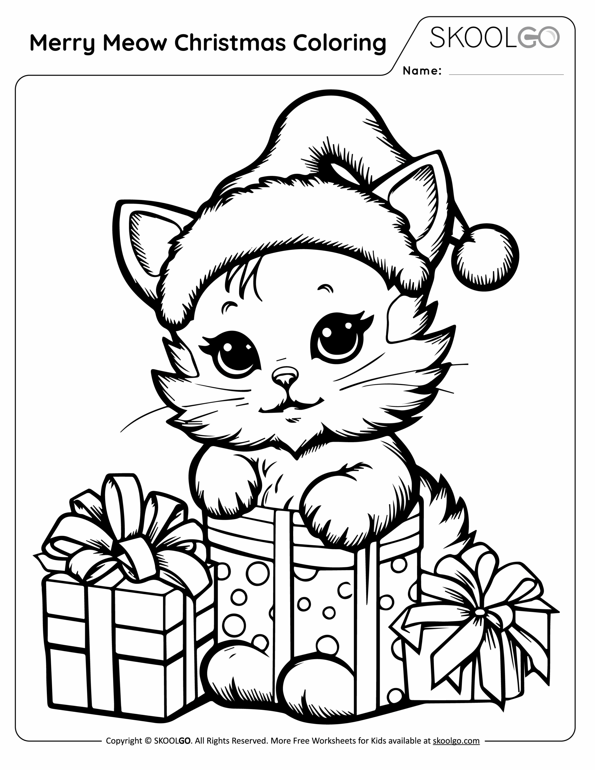 Free Christmas Coloring Sheets Printable Pdfs NBKomputer