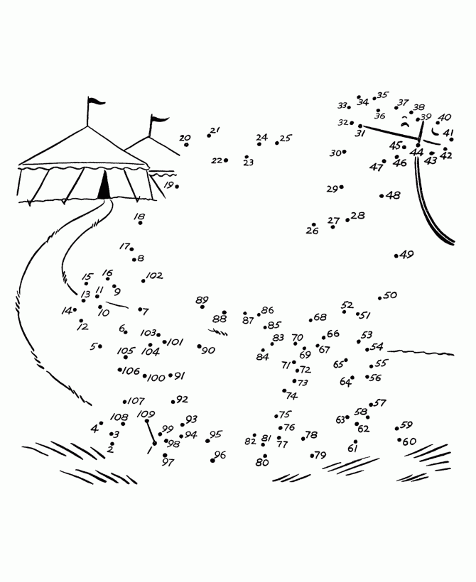 Free Connect The Dots Printables For Adults