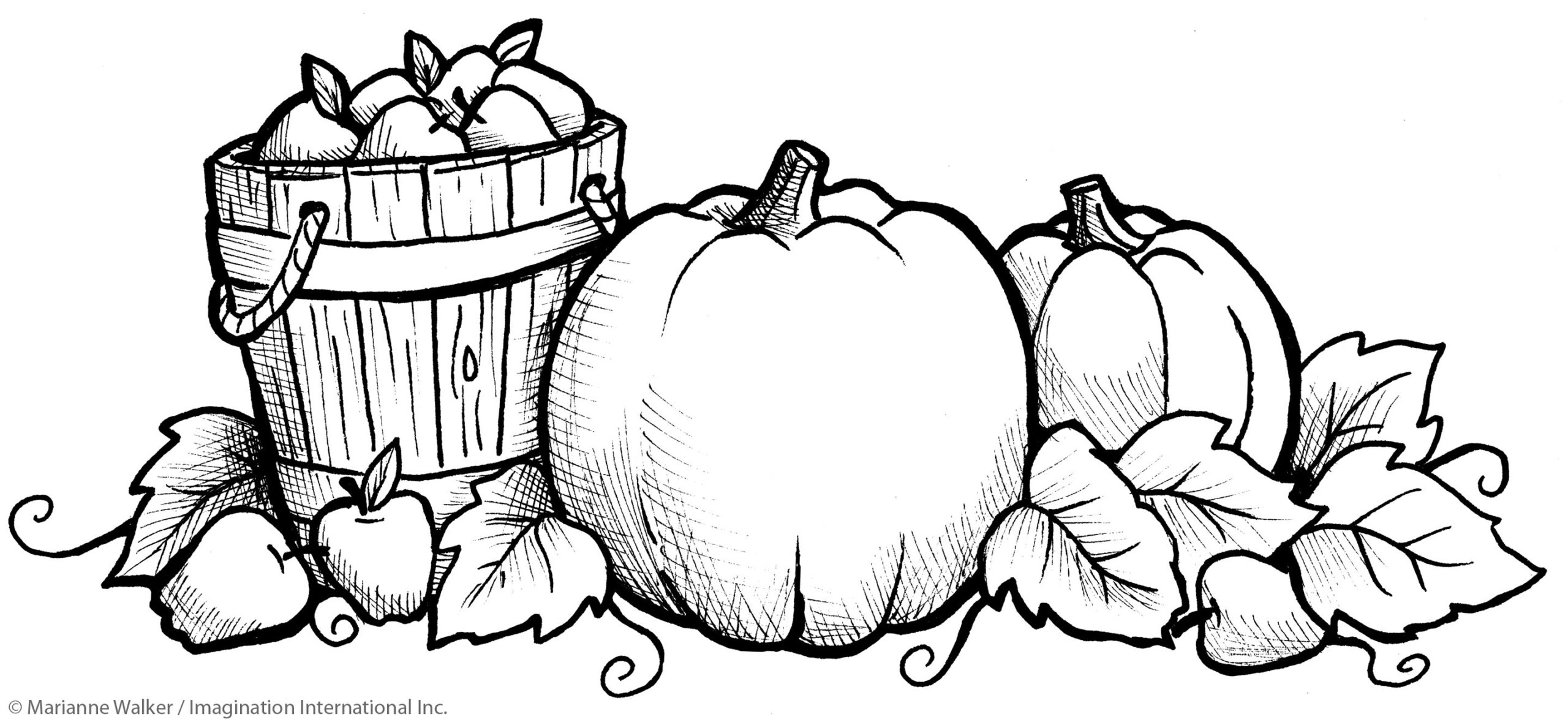 Free Fall Printable Coloring Sheets