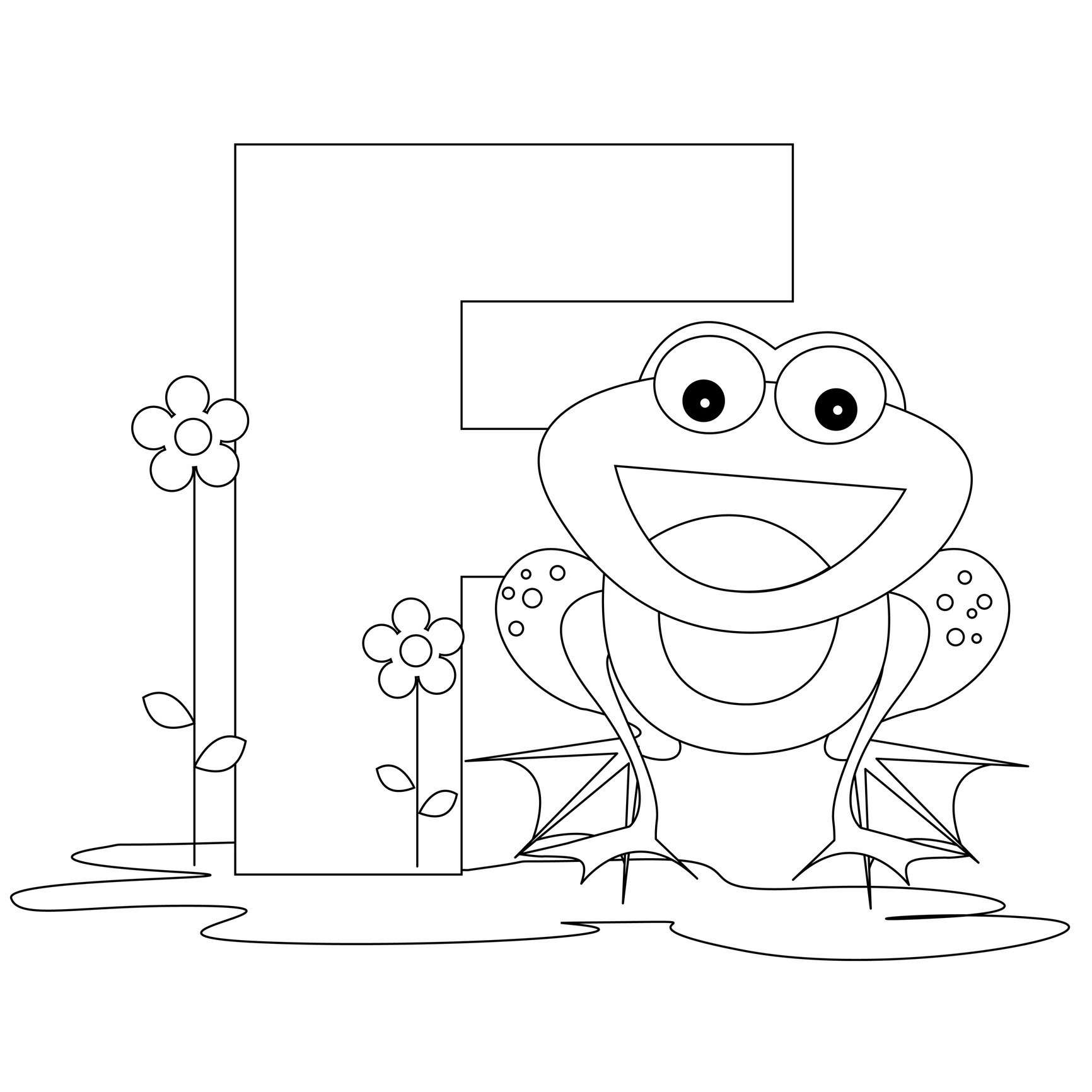 Free Printable Alphabet Coloring Pages Coloring Pages