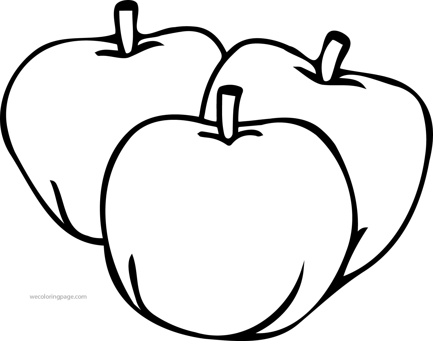 Free Printable Apple Coloring Pages At GetDrawings Free Download