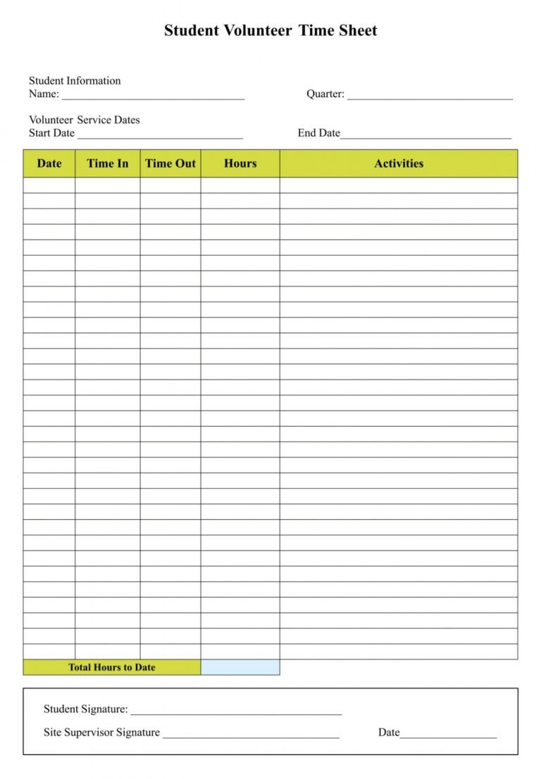 Free Printable Bi Weekly Time Sheets FREE Printable HQ