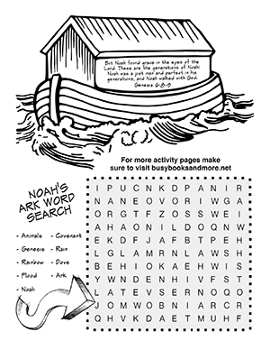 Free Printable Bible Activity Sheets NBKomputer