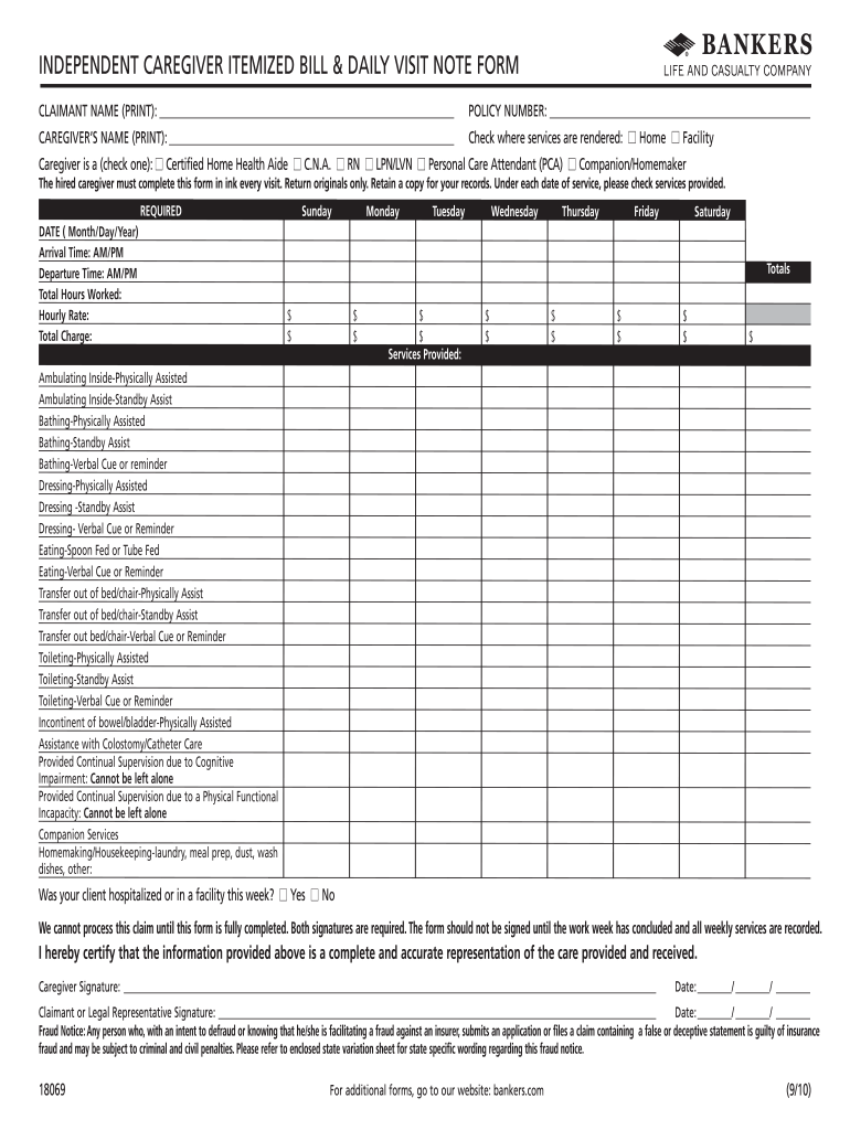 Free Printable Caregiver Daily Log Sheet Print Gerald Printable