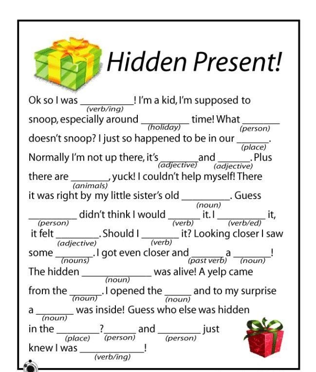 Free Printable Christmas Activities Printables For Middle School 
