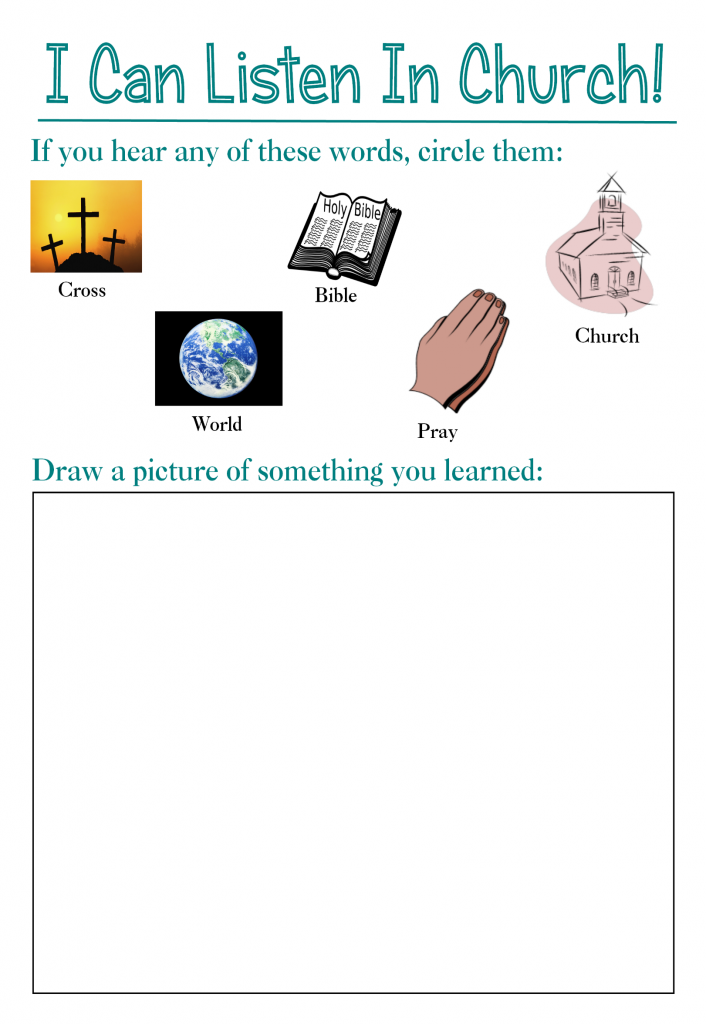 Free Printable Church Activity Sheets Free Printables Hub