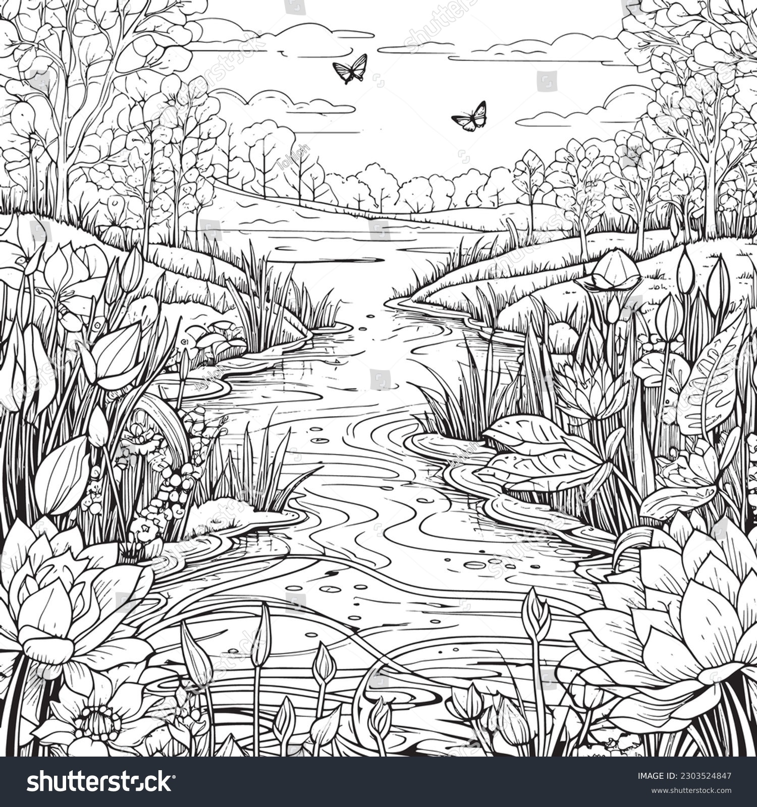 Free Printable Coloring Pages For Adults Nature Free Coloring Sheet