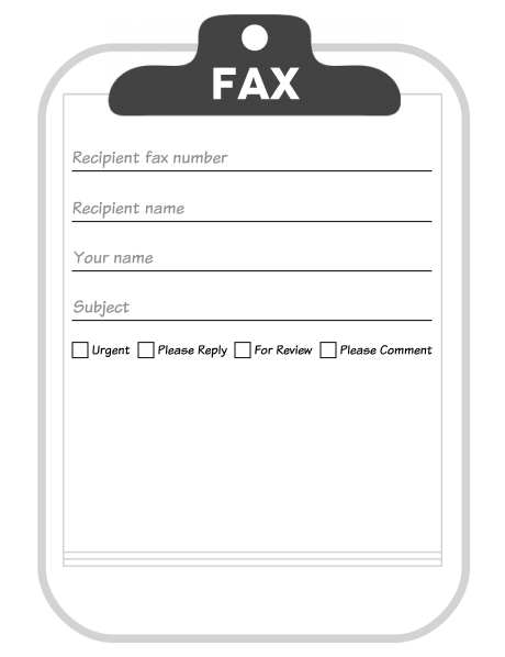 Free Printable Fax Cover Sheet Without Downloading Prntbl 