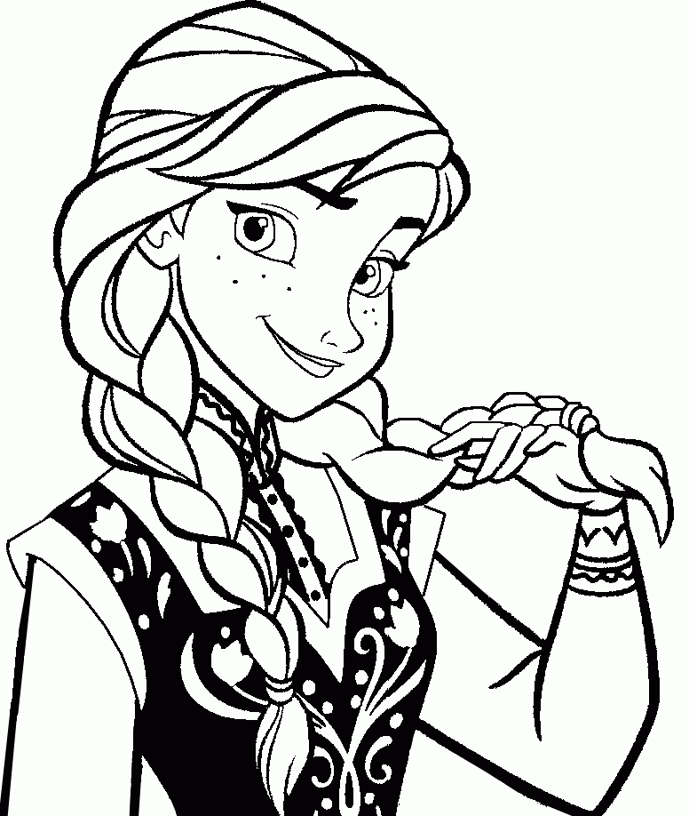 Free Printable Frozen Coloring Pages For Kids Best Coloring Pages For 