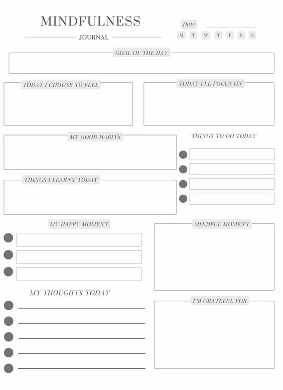 Free Printable Journal Sheets Customizable Journaling Templates 