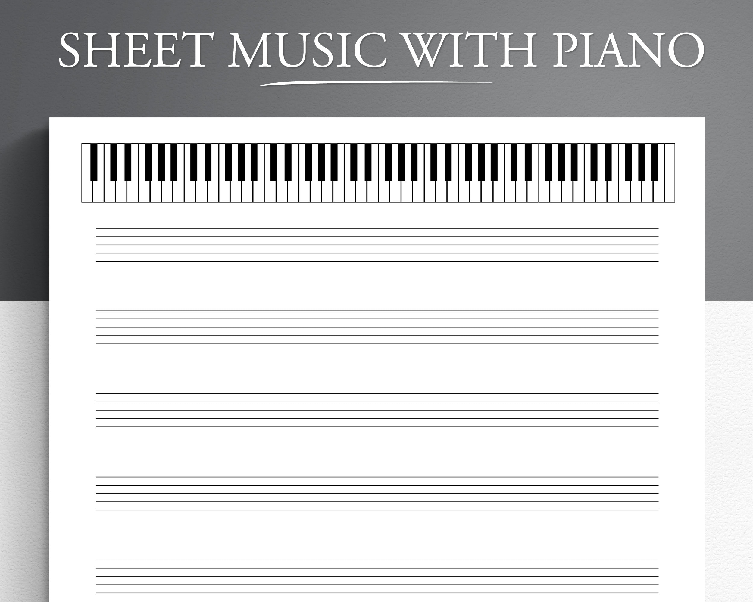 Free Printable Keyboard Music Sheets With Letters Download Free 