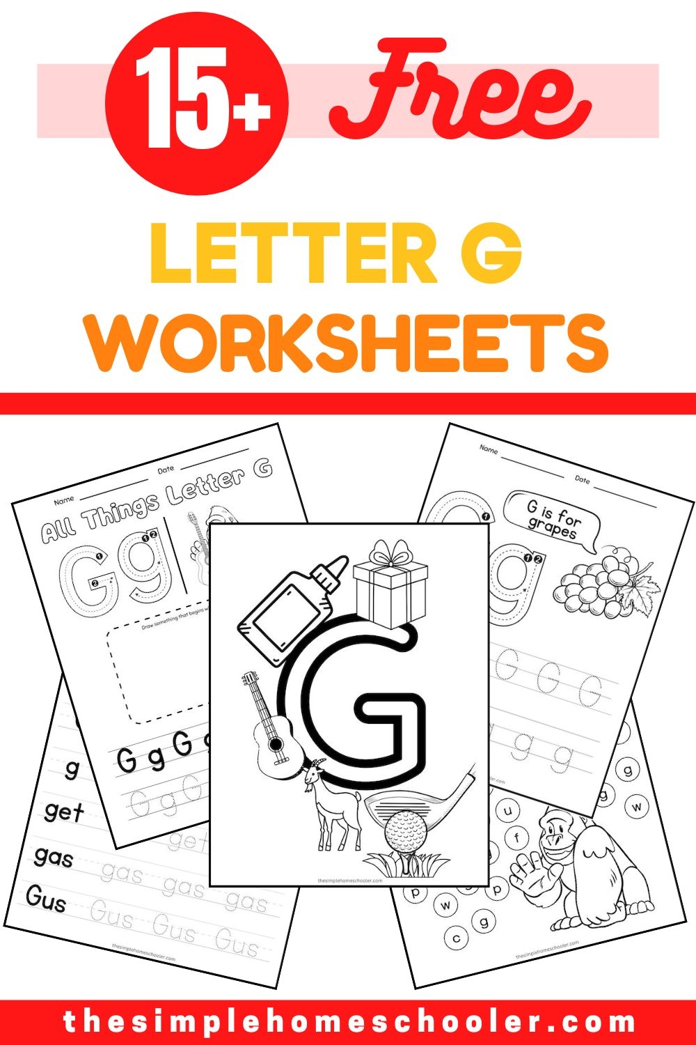Free Printable Letter G Color Sheets Infoupdate