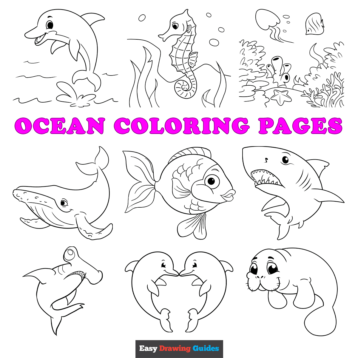 Free Printable Ocean Coloring Sheets Image To U