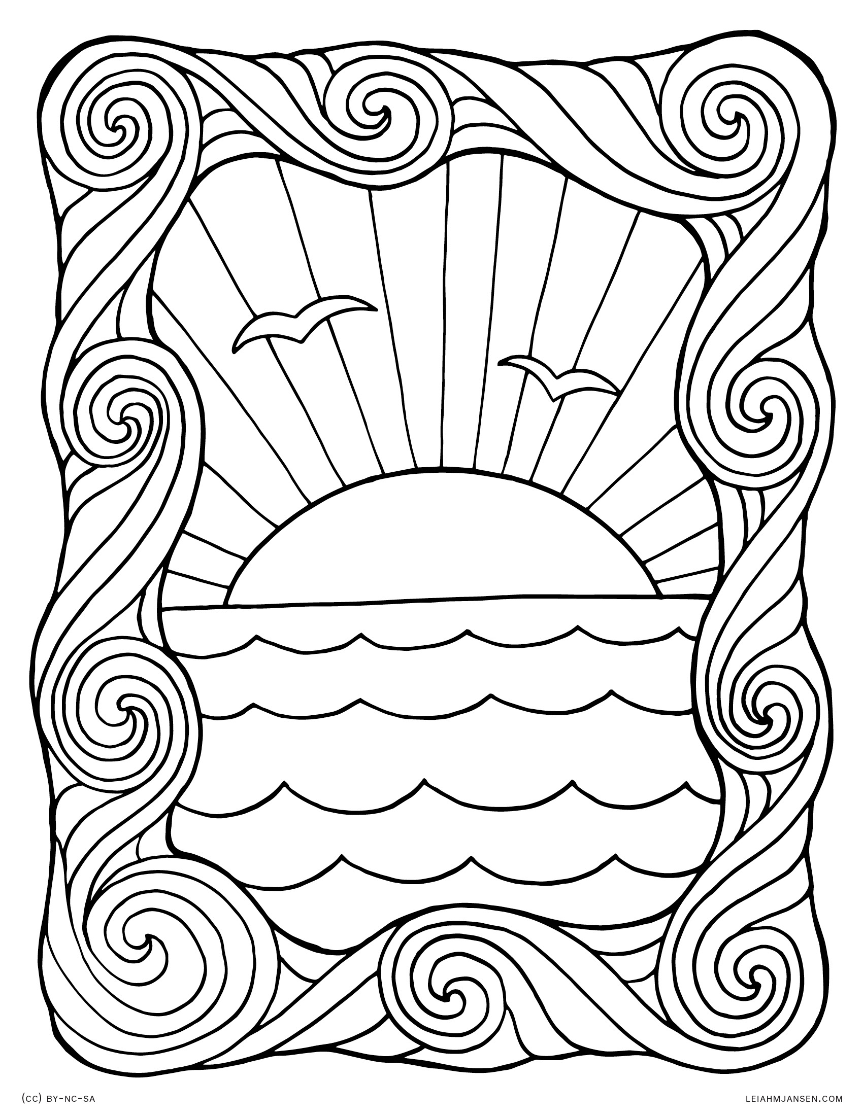 Free Printable Ocean Coloring Sheets Printable Word Searches