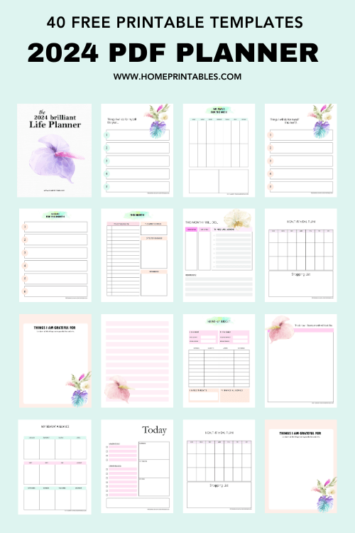 Free Printable Planner Sheets 2024 Alfie Cinderella
