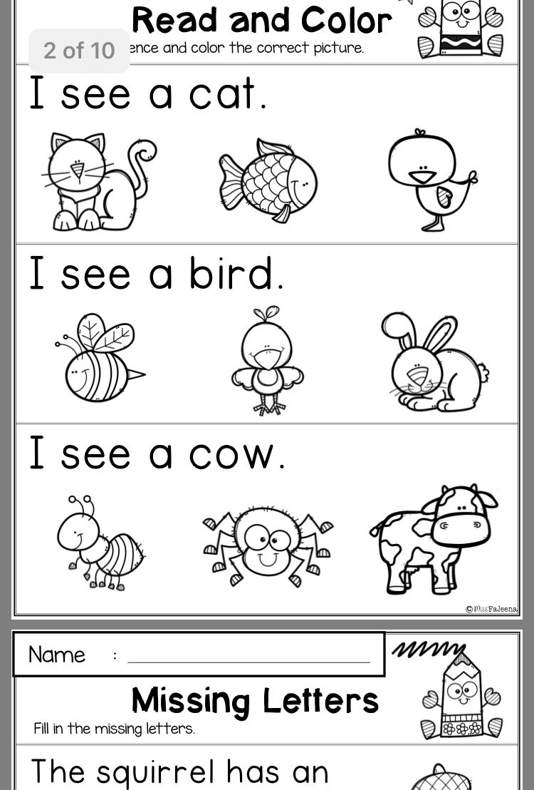 Free Printable Pre K Worksheets Printable Worksheets