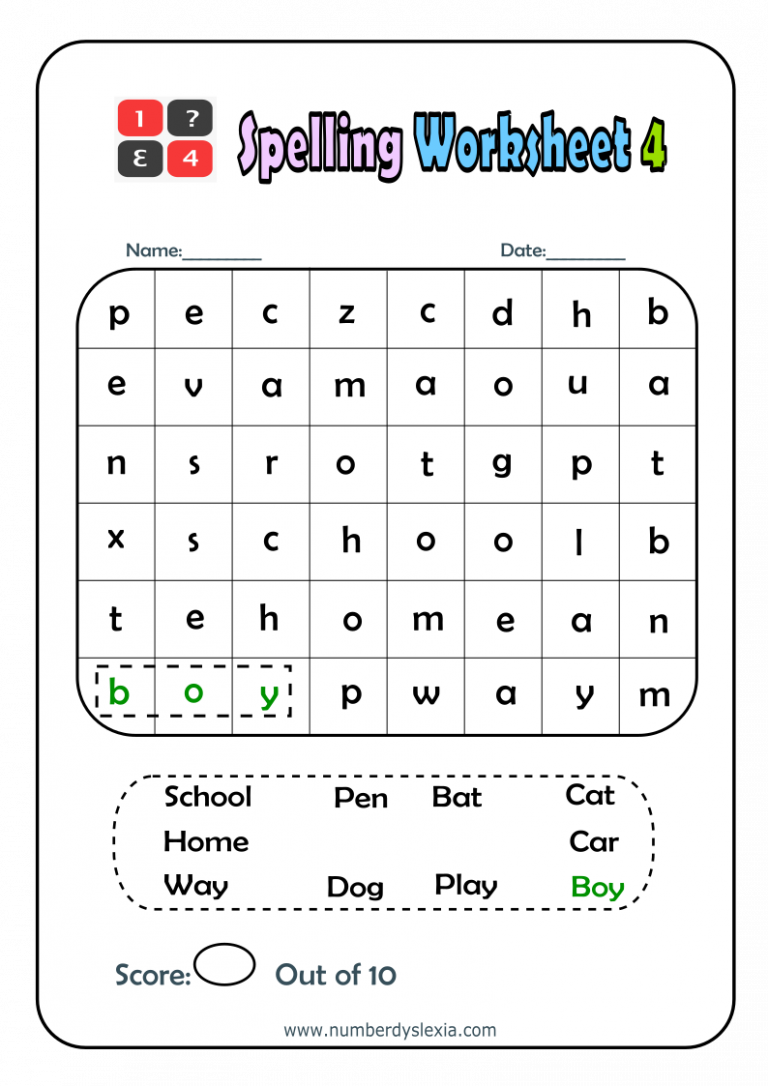 Free Printable Spelling Worksheets Printable Worksheets